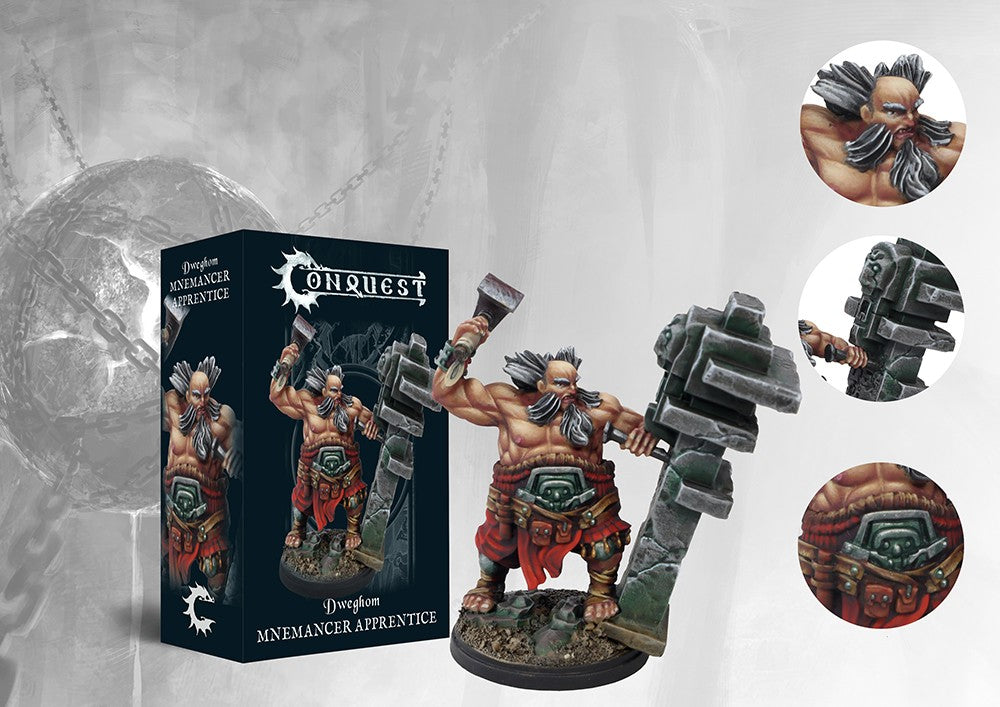 Conquest: Dweghom: Mnemancer Apprentice (Officer)