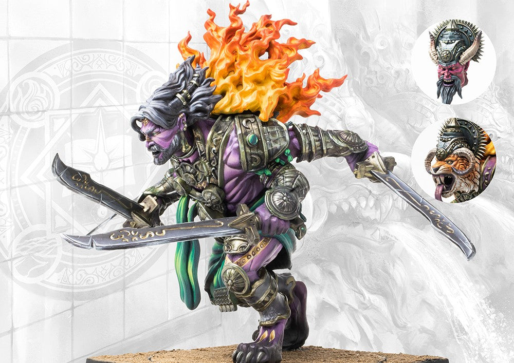 Conquest: Sorcerer Kings: Rakshasa Bakasura (with Swords)