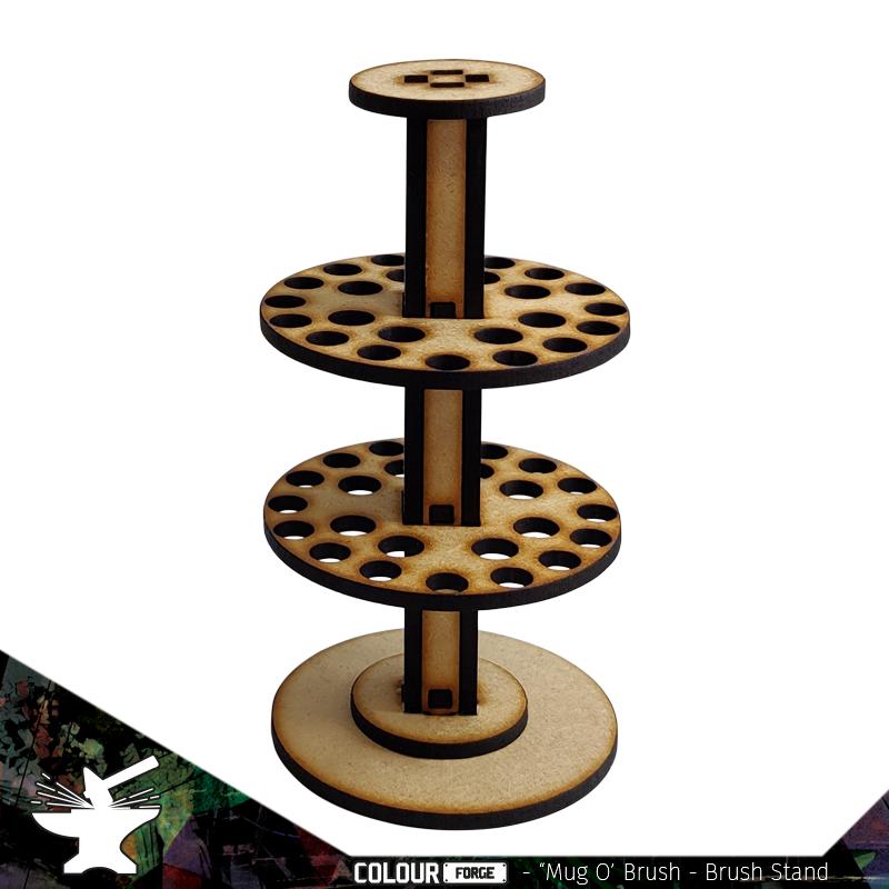 The Colour Forge: Mug o' Brush - Paint Brush Stand