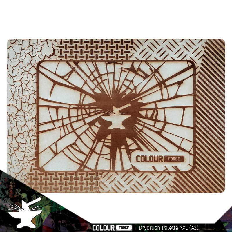 The Colour Forge: Dry Brush Palette - XXL