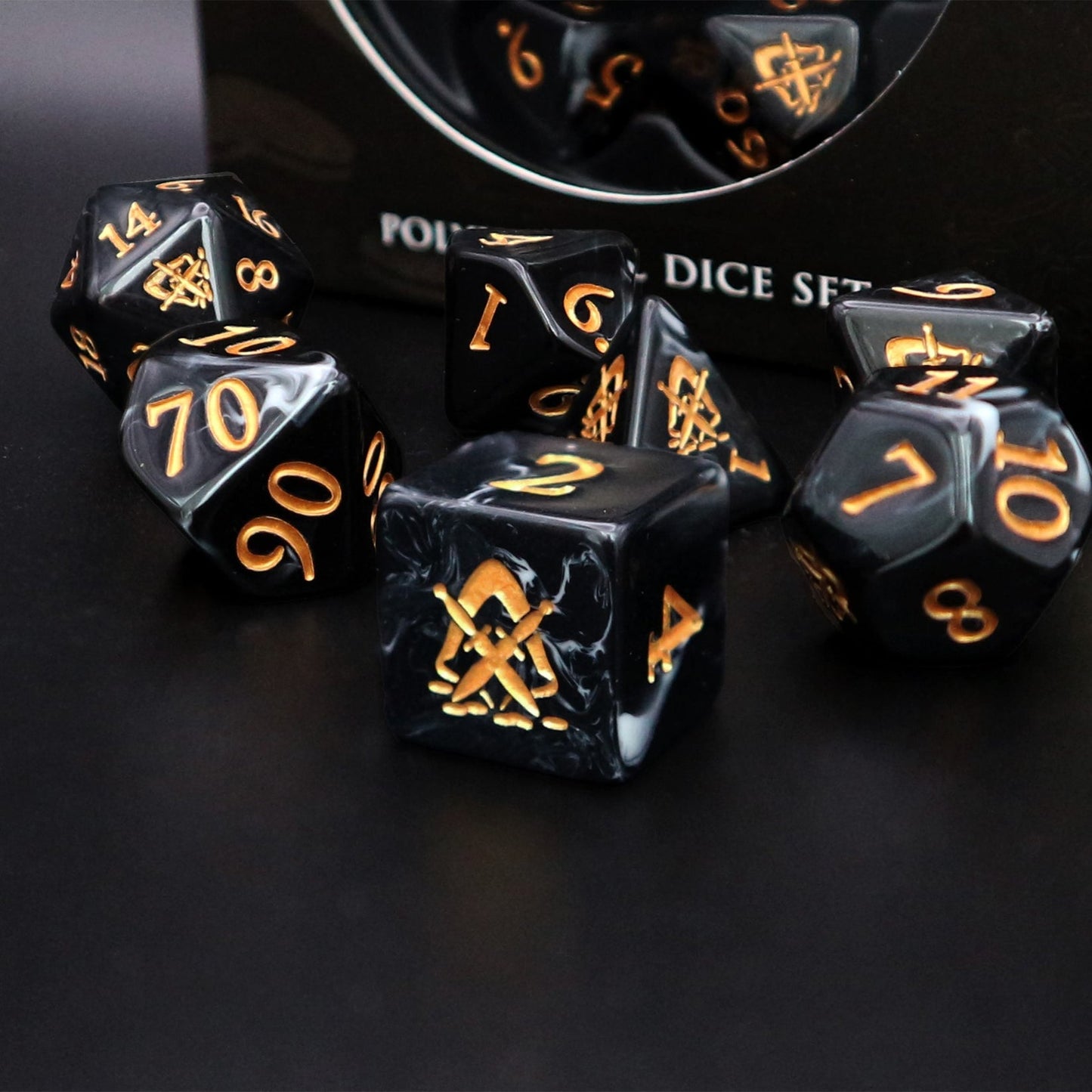 Artefact Games: Polyhedral Dice Set - Rogue Dice