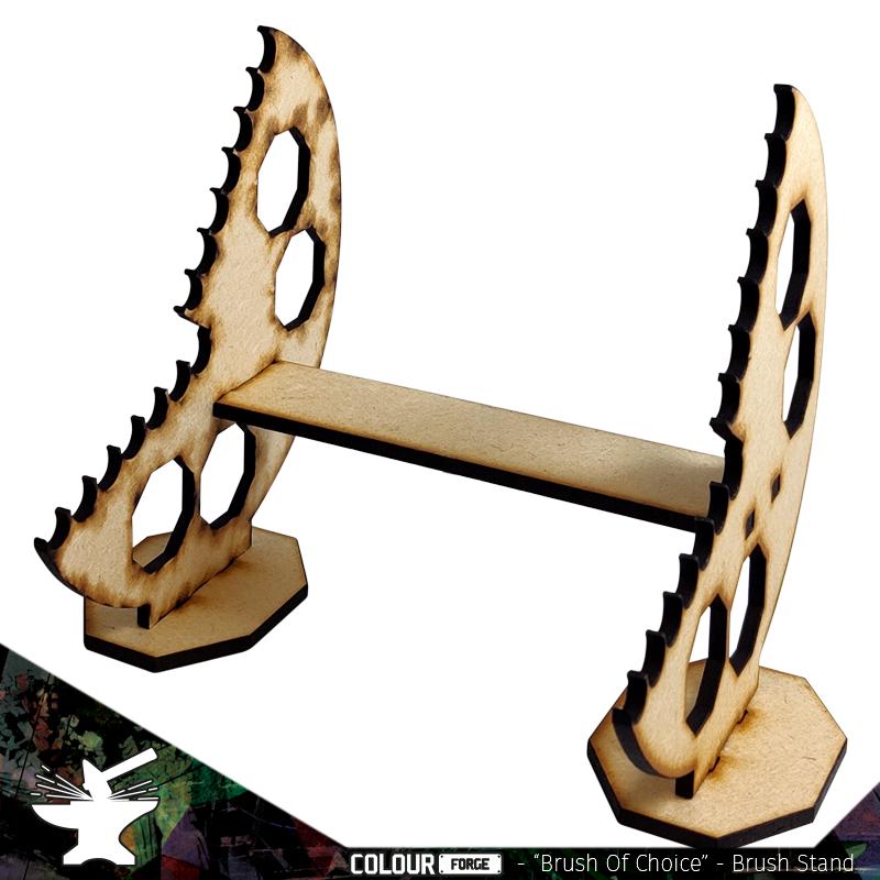 The Colour Forge: Brush of Choice - Paint Brush Stand