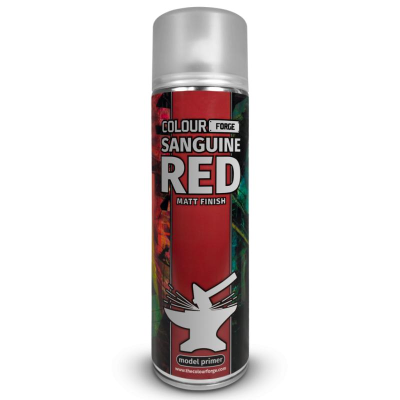 The Colour Forge: Sanguine Red Spray (500ml)