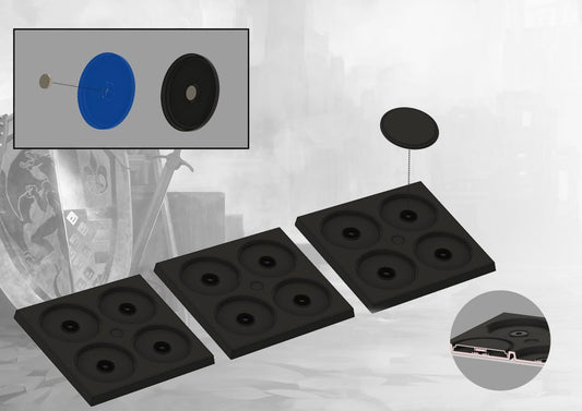 Conquest MAGNETIC Bases and Carriers - Infantry - LOWER PRICING