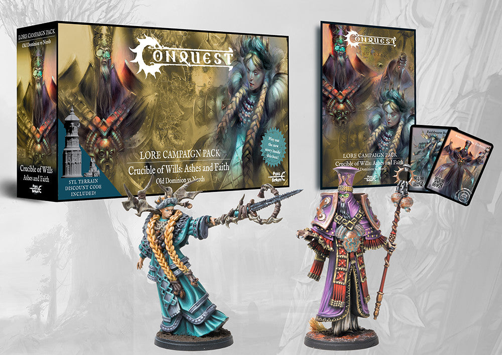Conquest: Lore Campaign Pack - Crucible of Wills: Ashes and Faith