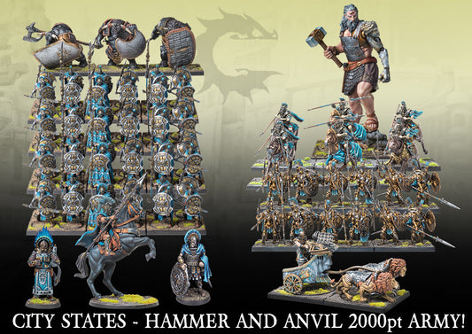 Conquest: City States : Hammer and Anvil 2000pt Army