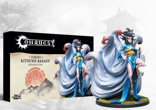 Conquest: Yoroni: Kitsune Bakasu (pronounced Kit-su-nay Bah-kah-su)