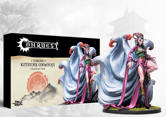 Conquest: Yoroni: Kitsune Onmyoji (pronounced Kit-su-nay On-myo-jee)