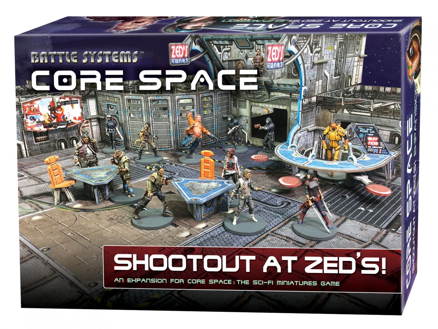 Core Space Shootout at Zed's Expansion