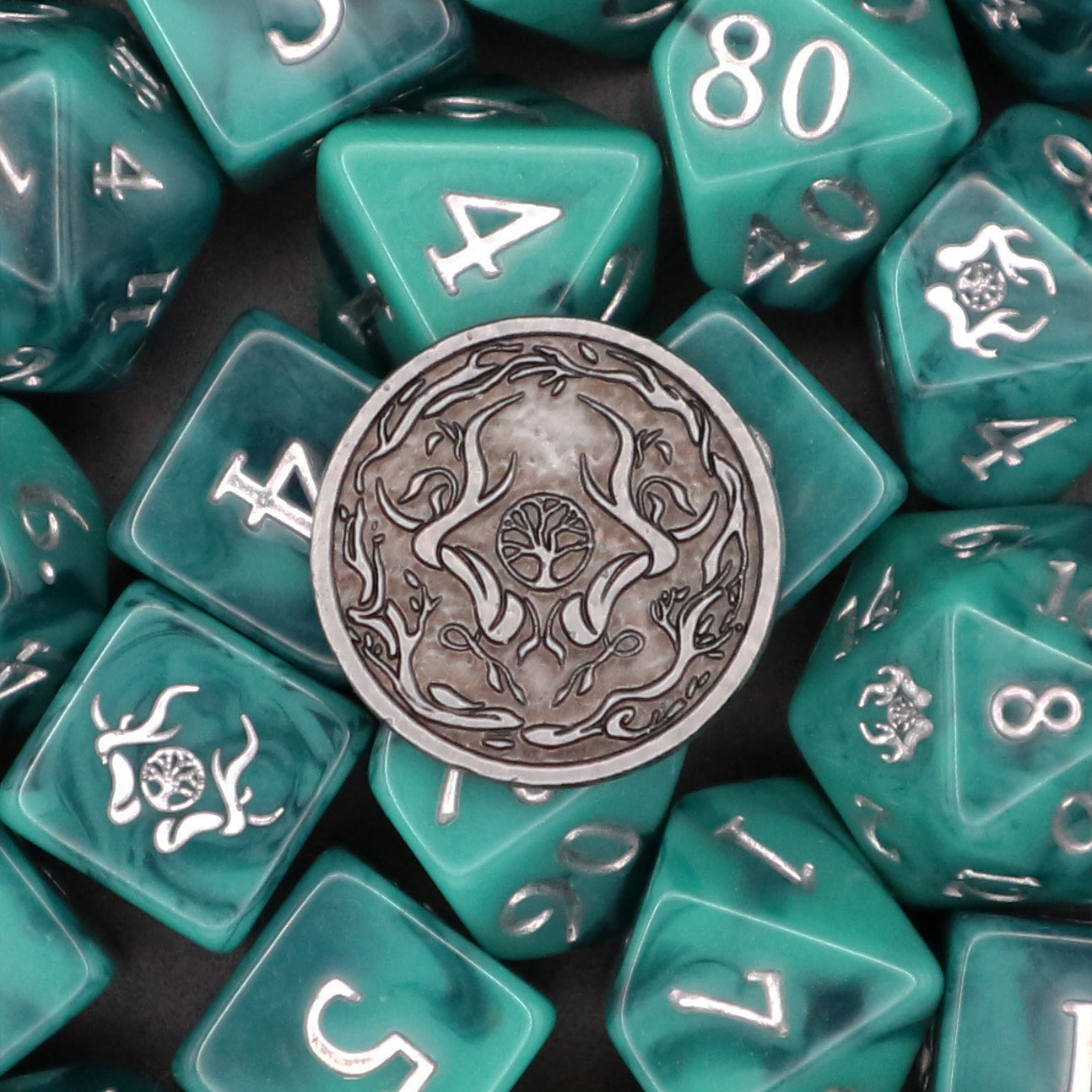 Artefact Games: D6 Set - Druid Dice