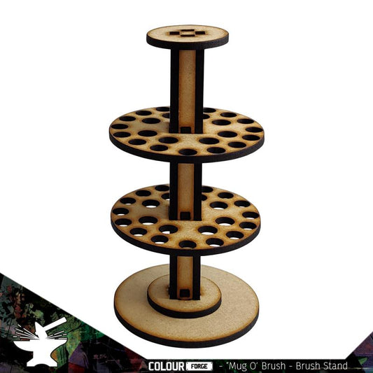 The Colour Forge: Mug o' Brush - Paint Brush Stand