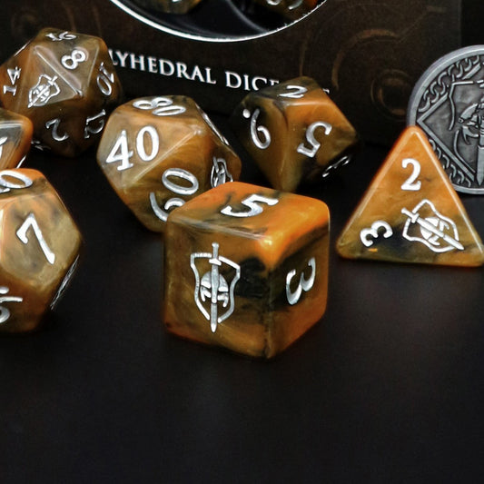 Artefact Games: Polyhedral Dice Set - Fighter Dice