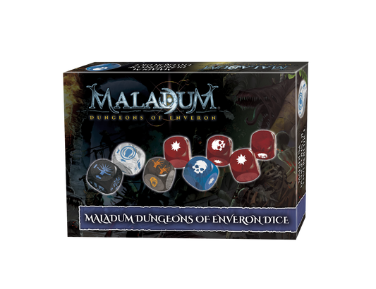Maladum Dungeons of Enveron Dice