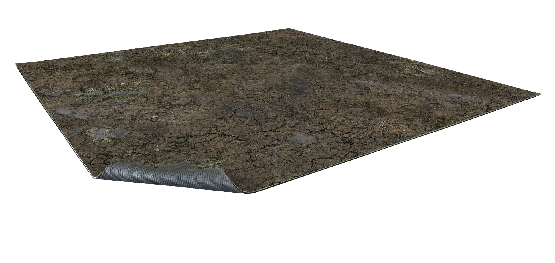 Battle Systems: Muddy Streets Gaming Mat 3x3 - Grid