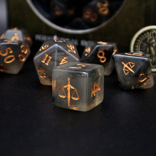 Artefact Games: Polyhedral Dice Set - Paladin Dice