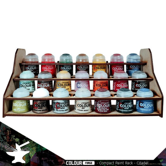 The Colour Forge: Compact Paint Rack (Citadel Sized Pots)