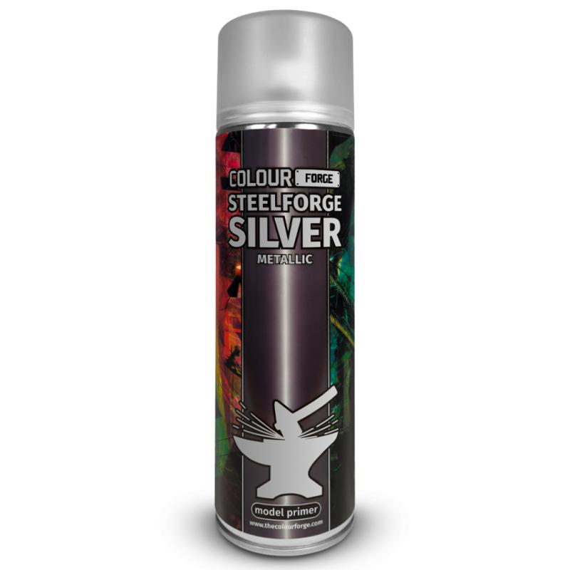 The Colour Forge: Steelforge Silver Spray (500ml)