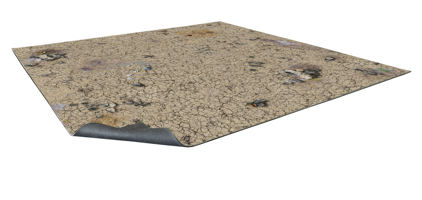 Desert Wasteland Gaming Mat 3x3
