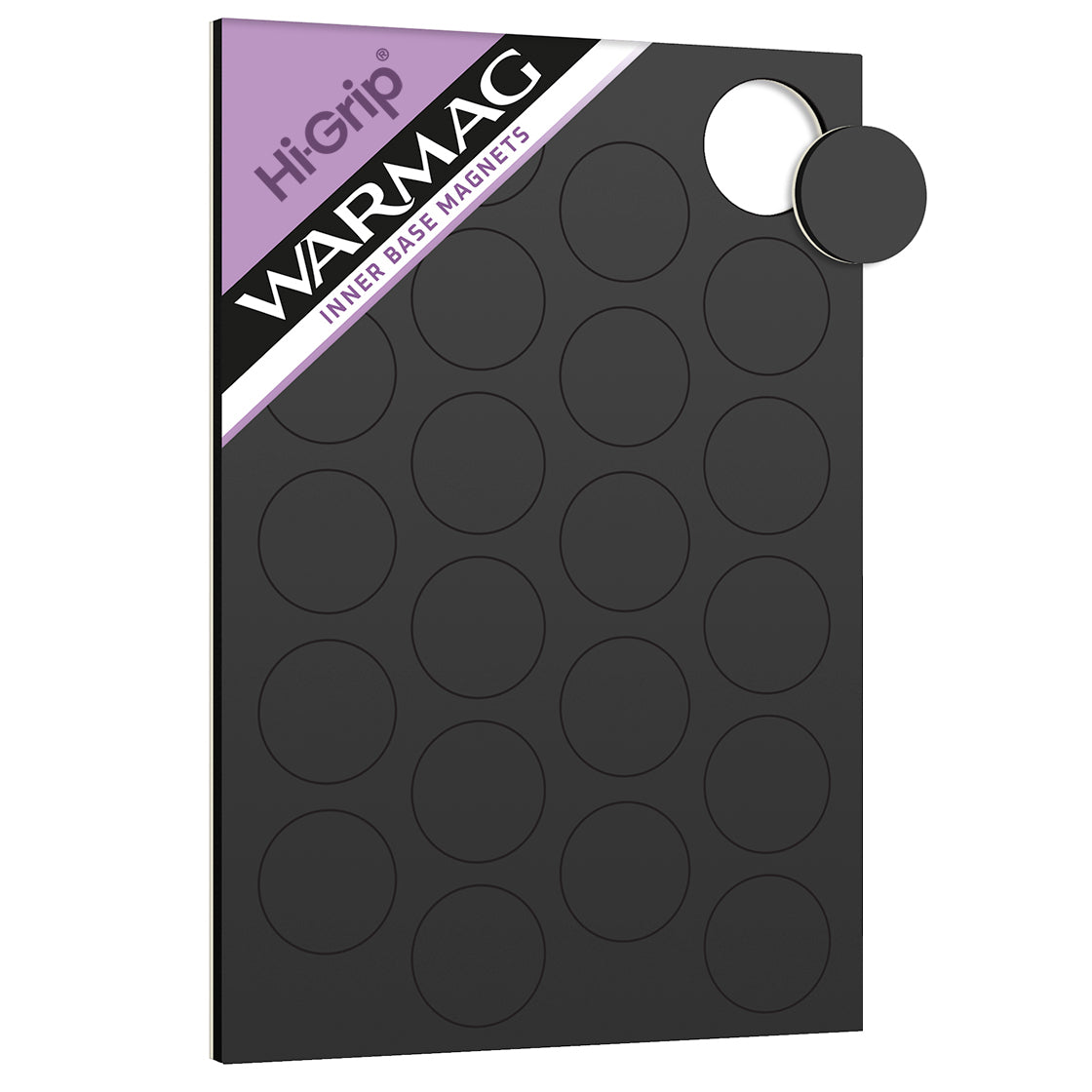 Warmag base magnets Inner Base Magnets to fit inside 25mm bases