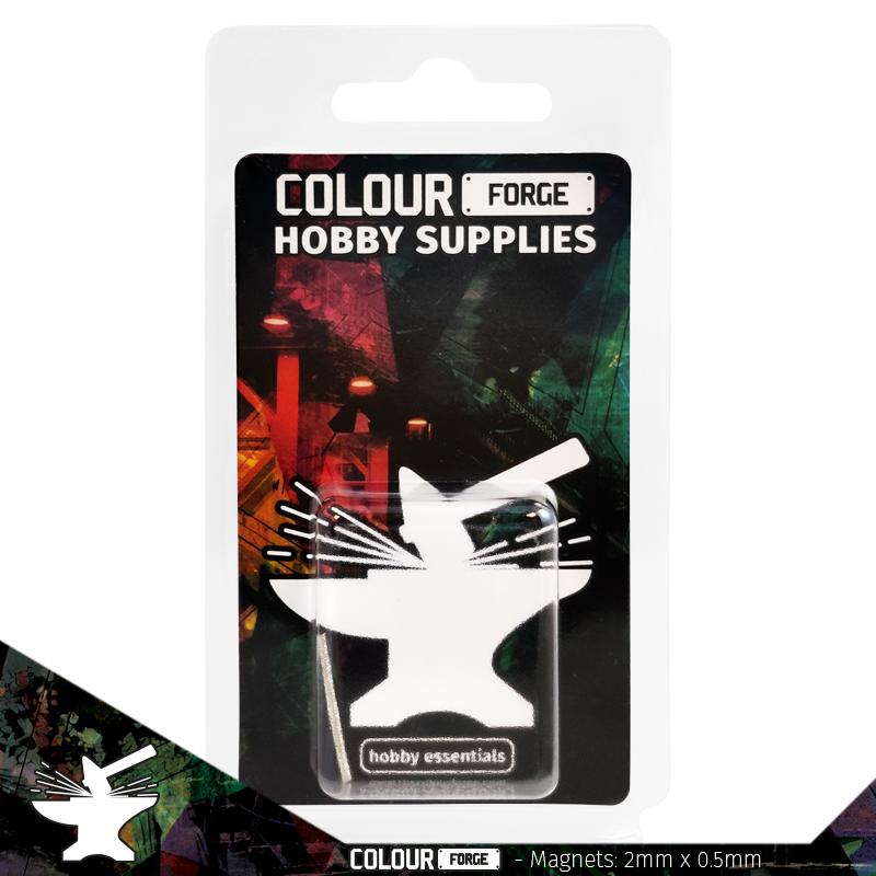 The Colour Forge: Neodymium Magnets 2x0.5mm (N52) (50)