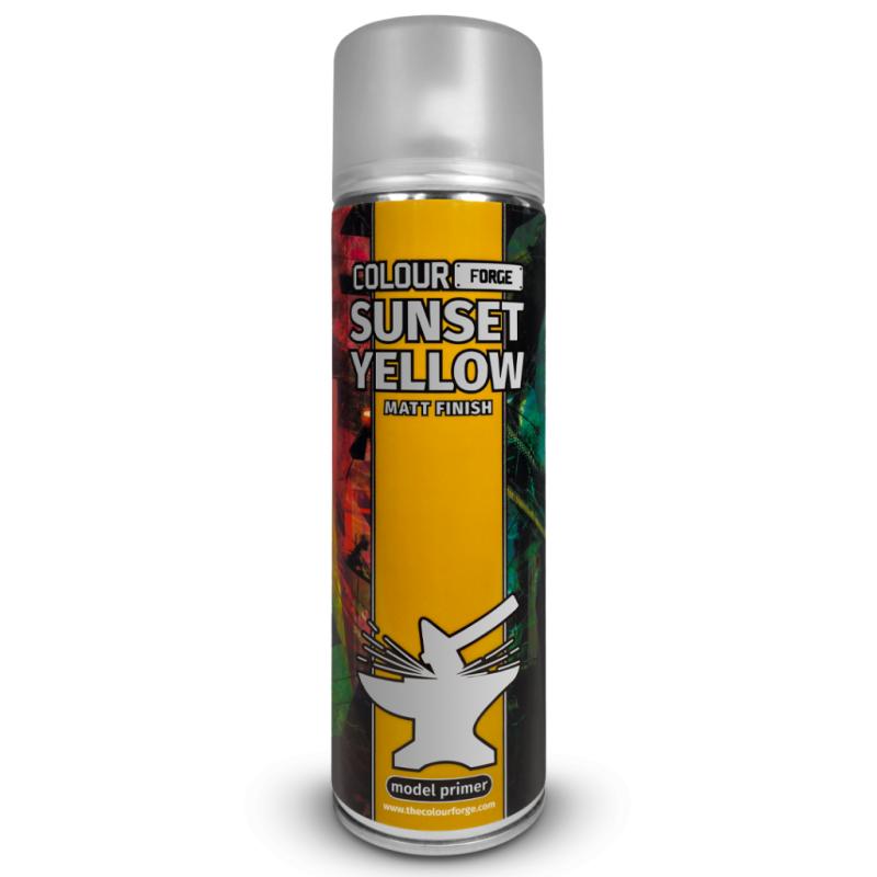 The Colour Forge: Sunset Yellow Spray (500ml)