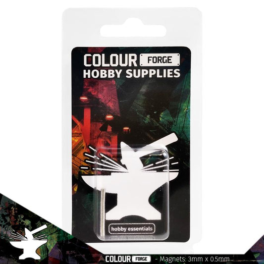 The Colour Forge: Neodymium Magnets 3x0.5mm (N35) (50)