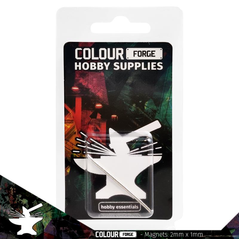 The Colour Forge: Neodymium Magnets 2x1mm (N52) (50)